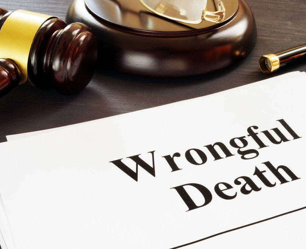 Gavel and legal documents illustrating wrongful death claim process in Southfield, MI.